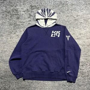 Nike Kobe Snake Bite Hoodie Sweatshirt Mens Medium Purple Gray Athletic Pullover